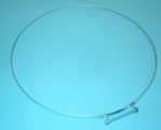 Aro metálico para borracha do óculo Ariston, Indesit, Hotpoint-Ariston C00036780 Aro metálico para borracha do óculo Ariston, Indesit, Hotpoint-Ariston C00036780