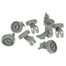 Kit rodízios do cesto inferior Whirlpool 481252888069 (8 unidades)